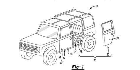 Leaked Image Suggests 2021 Ford Bronco Has Convertible Tube Doors