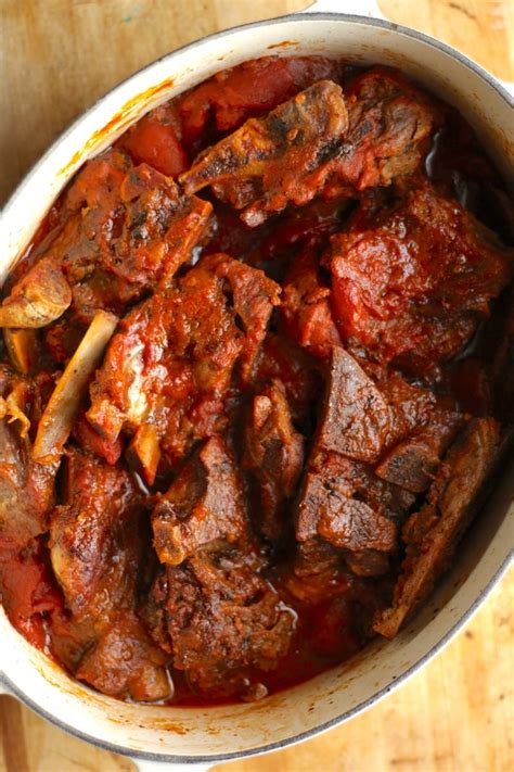 Tomato Braised Pork Neck Bones Recipe The Hungry Hutch