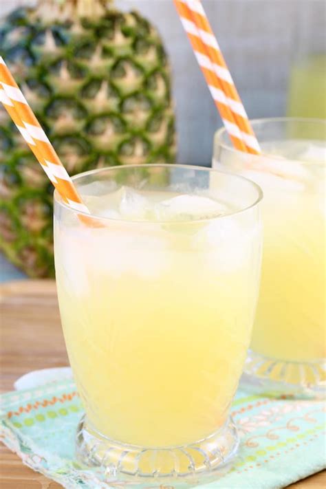 Pineapple Lemonade An Easy Party Punch Perfect For Every Party