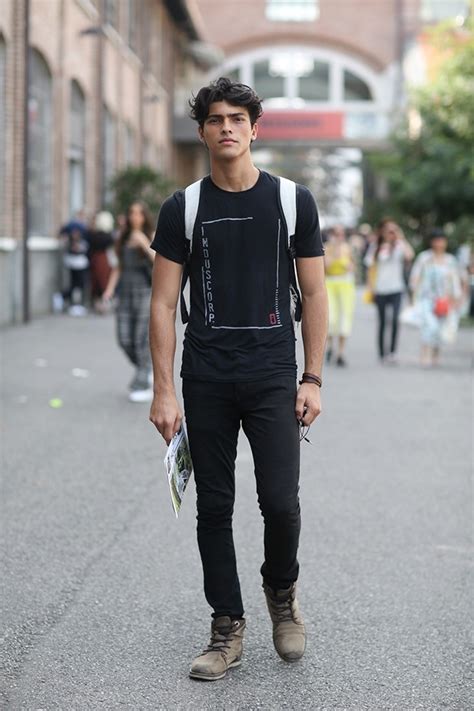 Fit And Hot 10 Male Models On The Streets Of Milan