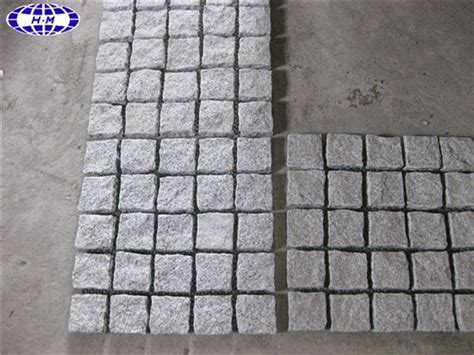 G603 Grey Granite Stone Supplier Granite Paving Cubes Natural Hangmao