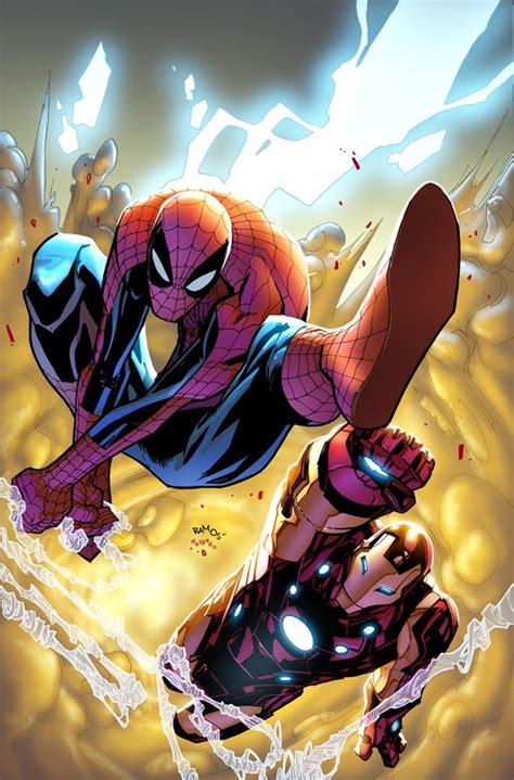 Avsm Ramos Variant Cvr By Eldelgado On Deviantart Spiderman Comic