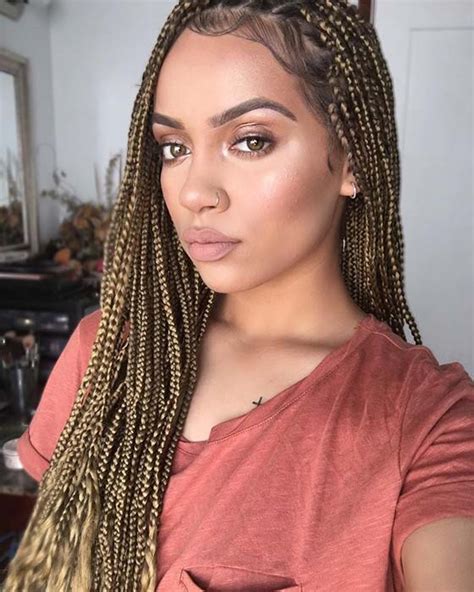 Pretty Small Box Braids Hairstyles To Try Page Of StayGlam