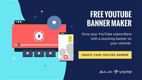 Online Youtube Banner Maker Create Custom Youtube Channel Art Visme