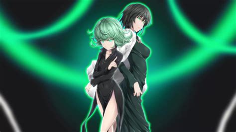 Free Download Hd Wallpaper Anime Girls One Punch Man Fubuki Green Reverasite