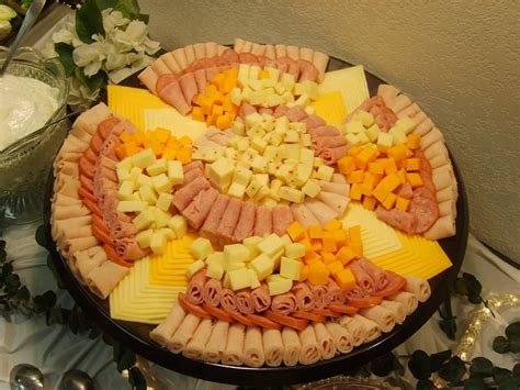 As He Sees It Centerpieces Meat And Cheese Tray Food Platters Food