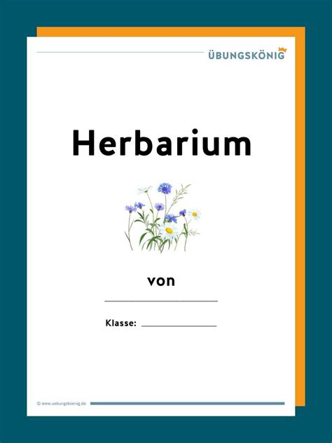 Herbarium Deckblatt Vorlage Pdf Zimzimmer