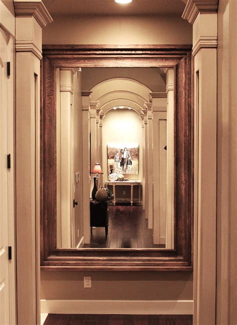 Hallway Hanging Mirror Traditional Entry Salt Lake City By
