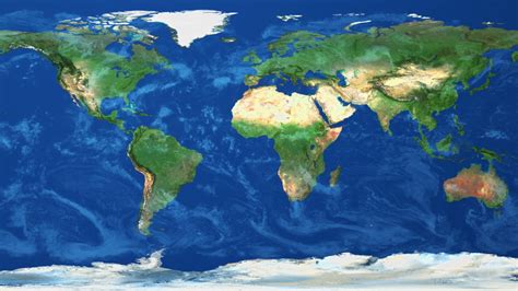 Realistic Map Of The World Map Vectorcampus Map