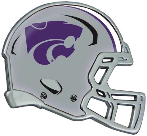 Kansas State Wildcats Auto Emblem Helmet Detroit Game Gear