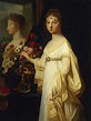 Retrato de la emperatriz Isabel Alexeievna, princesa Luisa de Baden ...