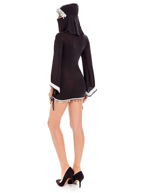 Middle Eastern Arab Girl Burka Halloween Costume Wonder Beauty Lingerie Dress Fashion Store