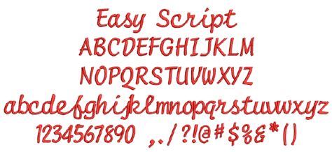 13 Simple Script Font Images Simple Embroidery Script Font Simple