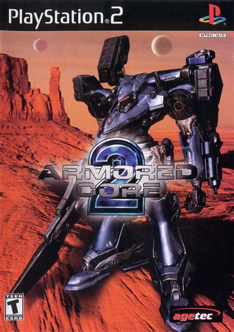 Armored Core 2 2000 Playstation 2 Box Cover Art Mobygames