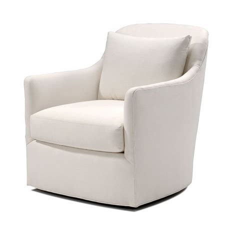 Attached back cushion and loose seat cushion. living room swivel chair - Google Search | Swivel chair ...