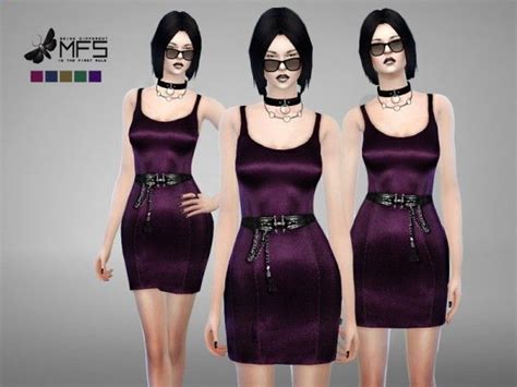 Missfortune Sims Tracy Dress Sims 4 Downloads Check More At
