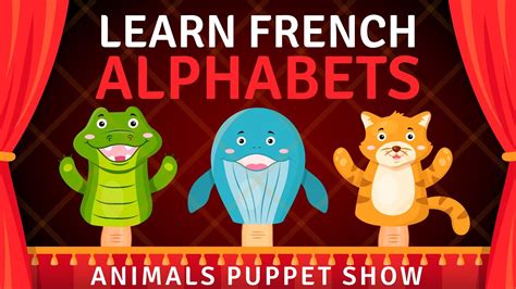 Learn The French Alphabet With English Translation Abc Letters For