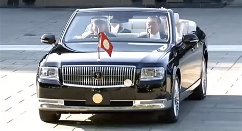 Toyota Century Convertible Bows At Emperor Naruhito's Coronation ...