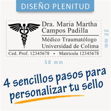 Sellos Personalizados Para Médicos Y Doctores ¡envios A Todo México