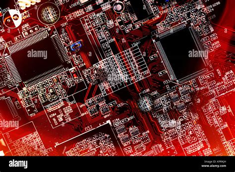 Computer Circuit Boards Technology Concepts Stock Photo Alamy