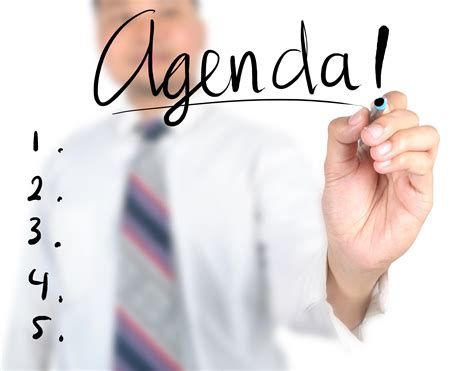 Nonprofit Board Meetings - Calendar of Agenda Items - Nonprofit Law Blog
