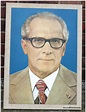 Erich Honecker Portrait Staatsratsvorsitzender der DDR ...