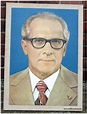 Erich Honecker Portrait Staatsratsvorsitzender der DDR ...