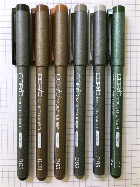 Copic Multiliner Pen Review — The Pen Addict