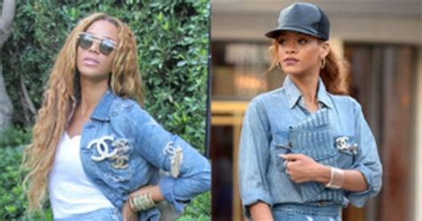 Bitch Stole My Look Beyoncé Vs Rihanna E News