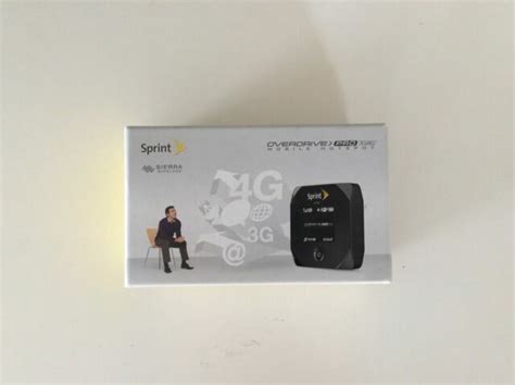 Sprint Sierra Wireless Overdrive 3g 4g Mobile Hotspot