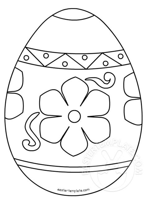 Related searches for paper easter egg: Ornate Easter Egg Coloring Page | Easter Template