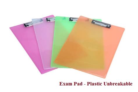Buy Exam Pad Unbreakable 5 Piece Combo Online ₹399 From Shopclues