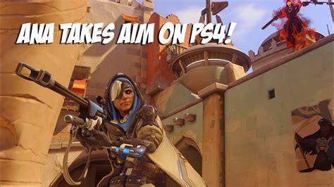 overwatch ana arrives on ps4 youtube
