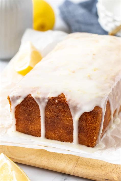 Glazed Lemon Pound Cake Yummy Recipe
