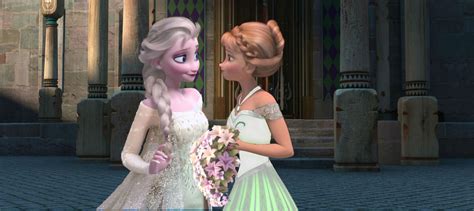 Anna Elsa Wedding By Artwra On Deviantart