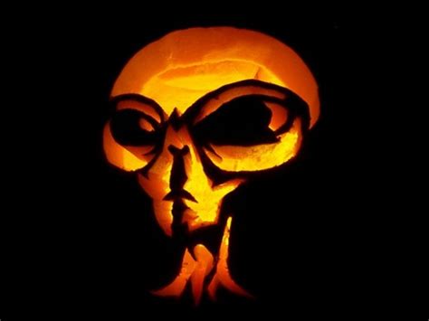 Alien Halloween Pumpkin Carving Creative Ads And More
