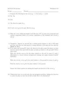 Free precalculus worksheets created with infinite precalculus. Precalculus Worksheet 8.3 Worksheet for 10th - 12th Grade | Lesson Planet