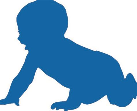 Infant Silhouette At Getdrawings Free Download