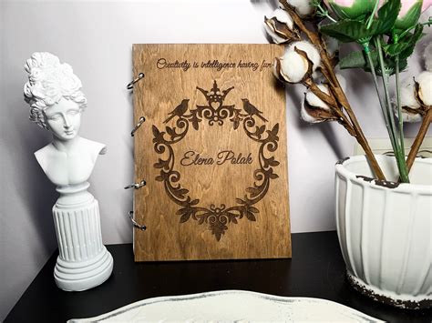 Personalized Notebook Engraved T Customized Journal Etsy