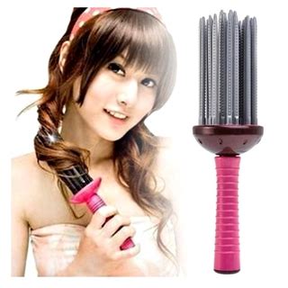 Ready Stock Airy Curl Brush Styler Tool Hair Comb Style DIY Curler