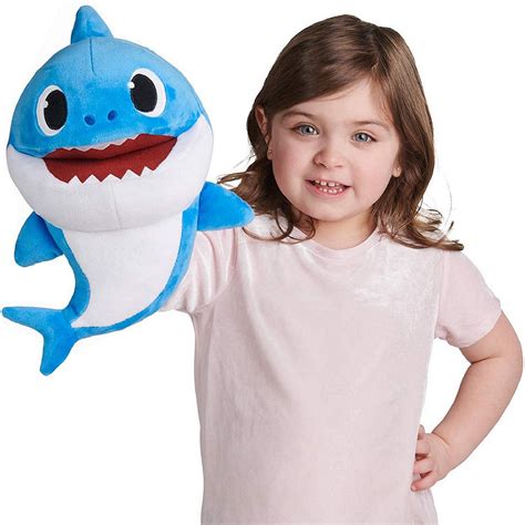 Pinkfong Baby Shark Officialsong Puppet With Tempo Control Daddy