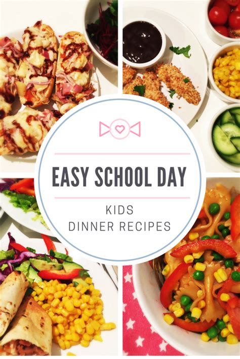 Easy School Day Dinner Ideas Daisies And Pie