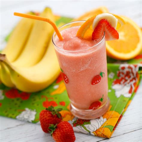 Strawberry Orange Banana Smoothie Untold Delicacy