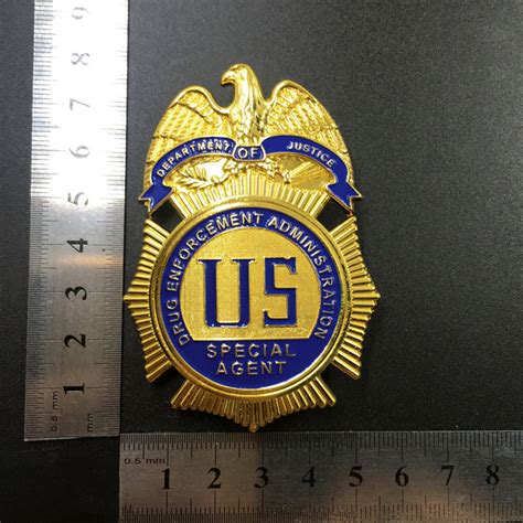 Doj Drug Enforcement Administration Special Agent Badge