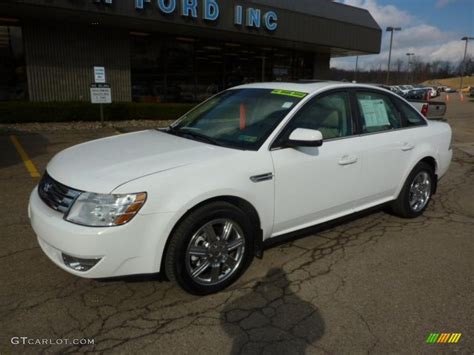 Oxford White 2008 Ford Taurus Sel Awd Exterior Photo 40237534