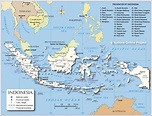Map of Indonesia | Indonesia | Pinterest