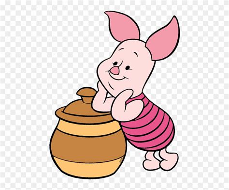 Download Piglet With Honey Pot Clipart Piglet Winnie The Pooh Piglet
