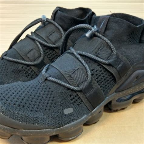 Nike Air Vapormax Flyknit Utility Triple Black Mens Fashion Footwear