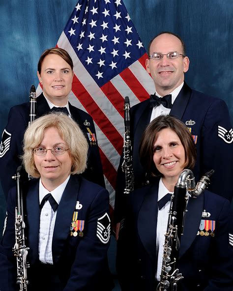 Us Air Force American Clarinet Quartet Visit Oconee South Carolina