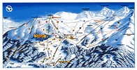 Large piste map of HochZeiger, Pitztal Ski Area - 2002 | Tyrol ...